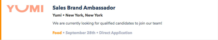 Brand Ambassador Jobs
