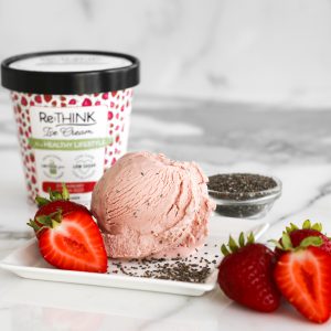 ReTHINK Strawberry with Chia Seed Scoop
