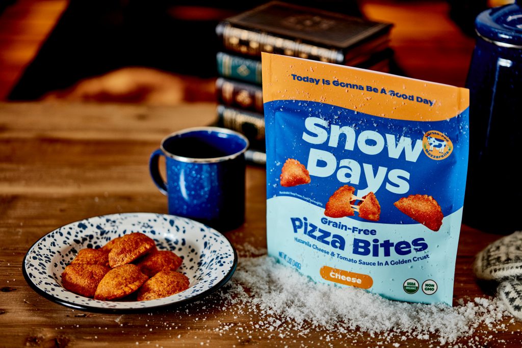 snow days pizza bites