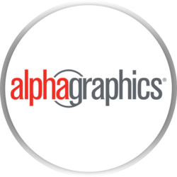 Alpha Graphics Charlotte logo