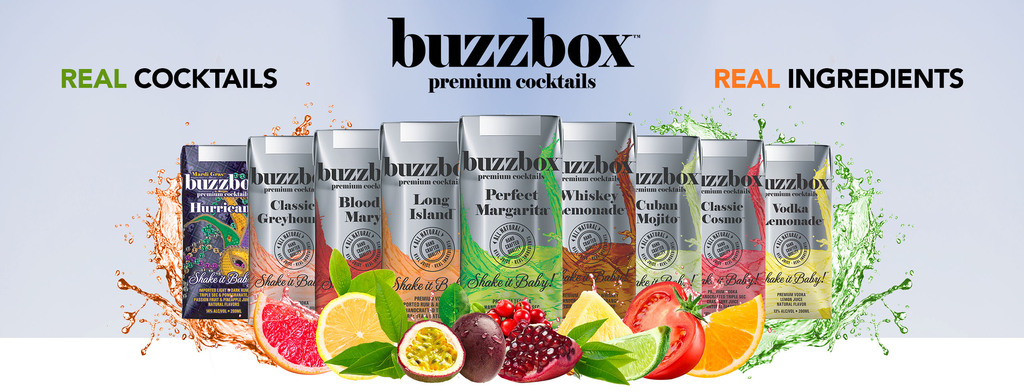 buzzbox premium cocktails  cover image
