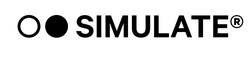 SIMULATE, makers of NUGGS logo