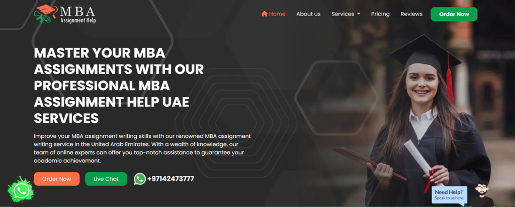 MBA Assignment Help UAE cover image